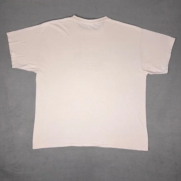 Y2K Beer Gut Funny Humor Novelty Graphic T Shirt Rock Hard Abs Gildan XL - Picture 2 of 8